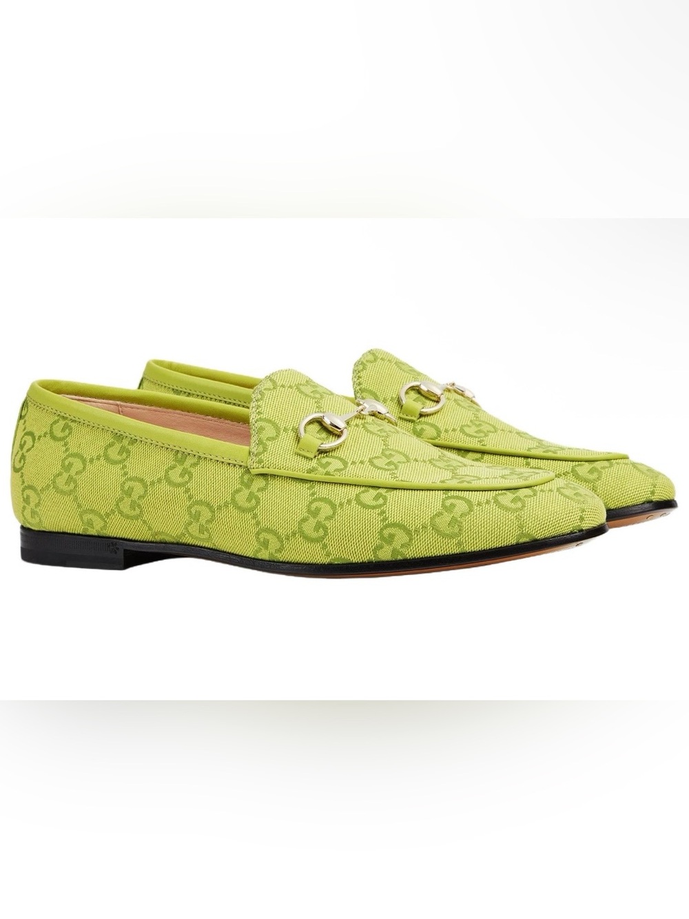 GUCCI Jordaan Casual Shoes Women's Green 431467
